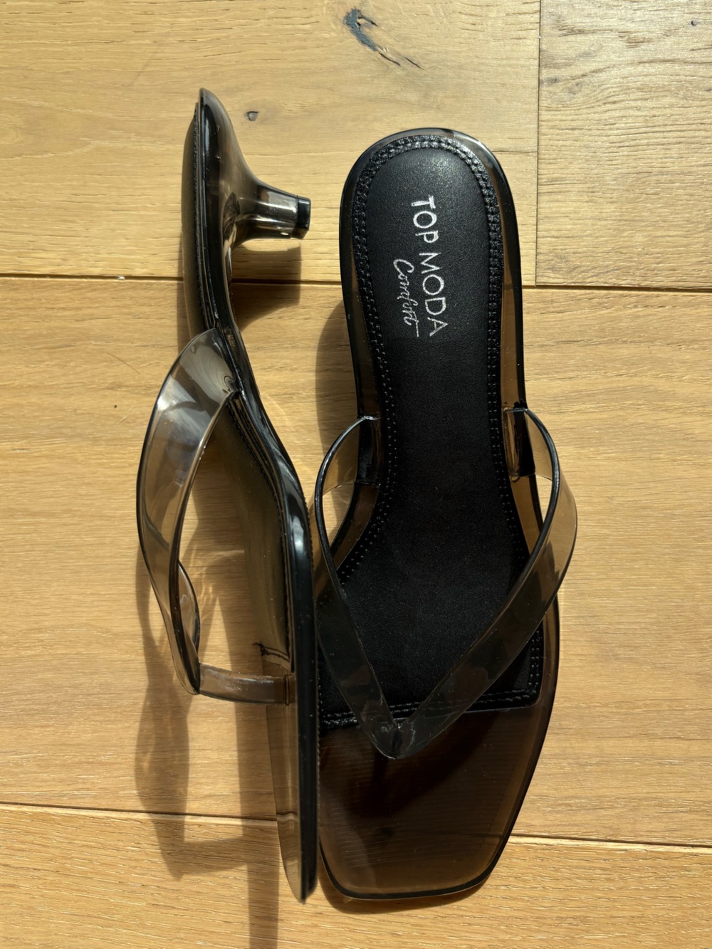 Jelly Kitten Heel Sandals